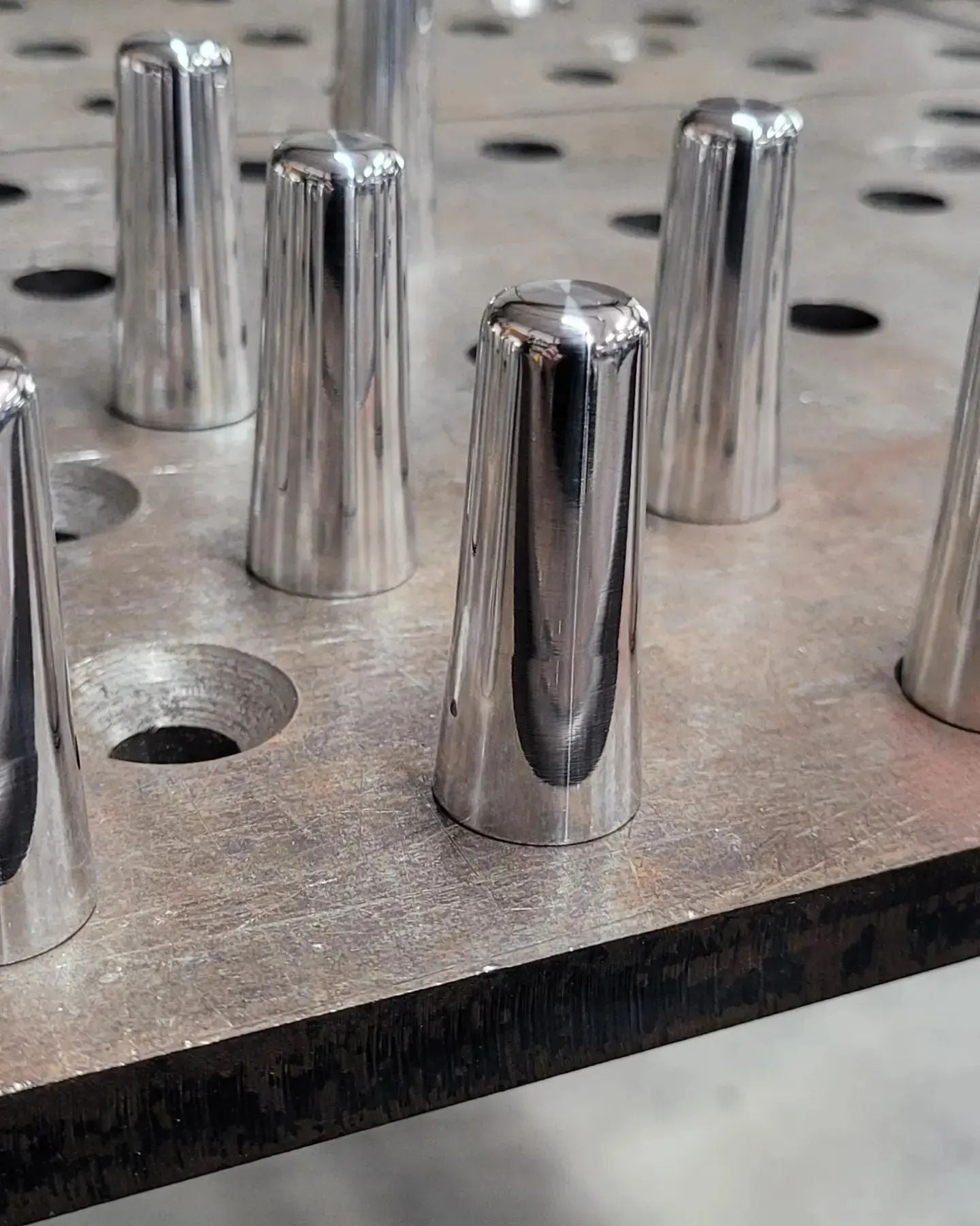 Polished TIG Back Cap