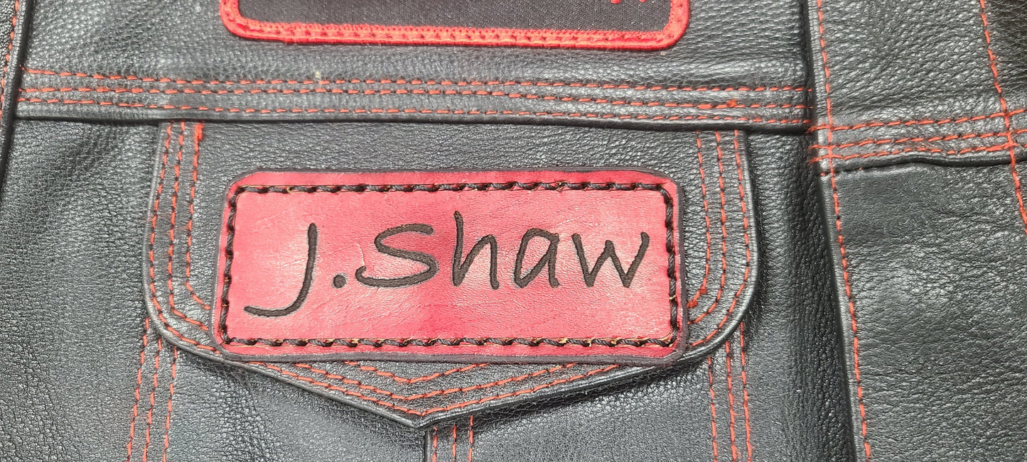 JDA Custom Leather Patch